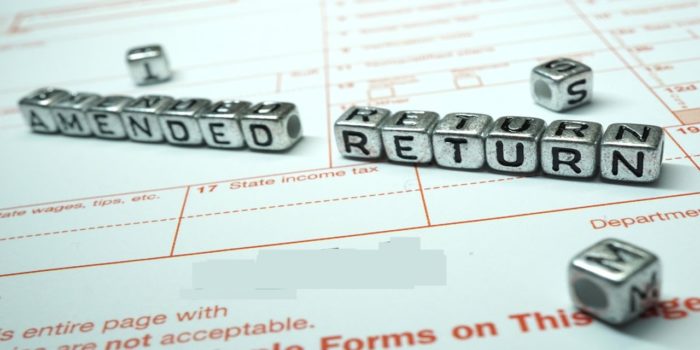 Filing On Amanded Tax Returns